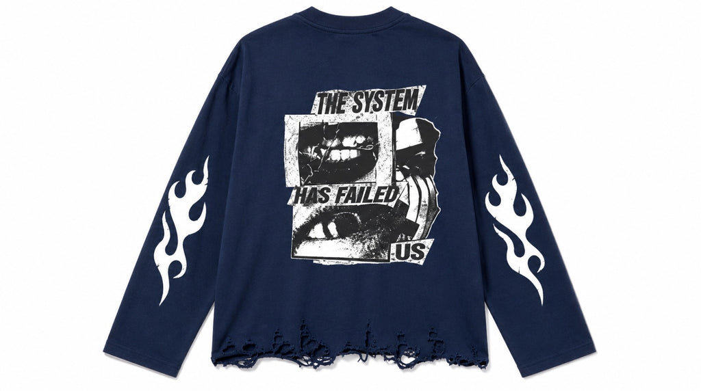 4DOT System Failed Grapics Long Sleeve
