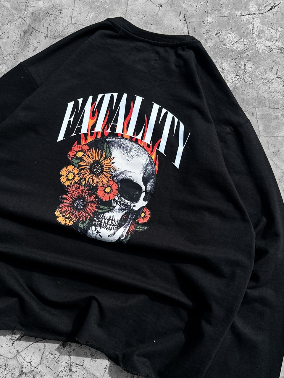 4DOT - Fatality Distressed Long sleeve