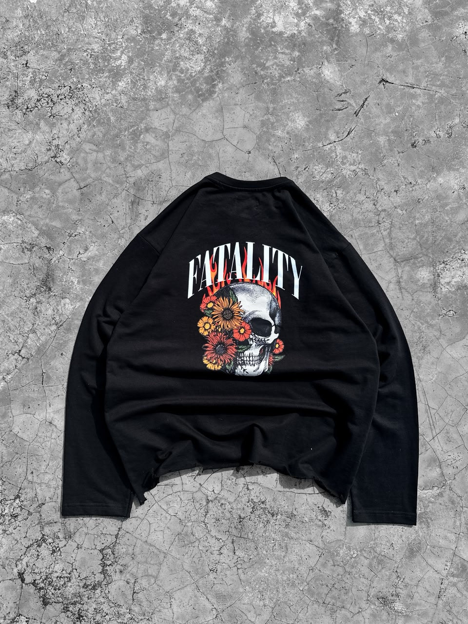 4DOT - Fatality Distressed Long sleeve