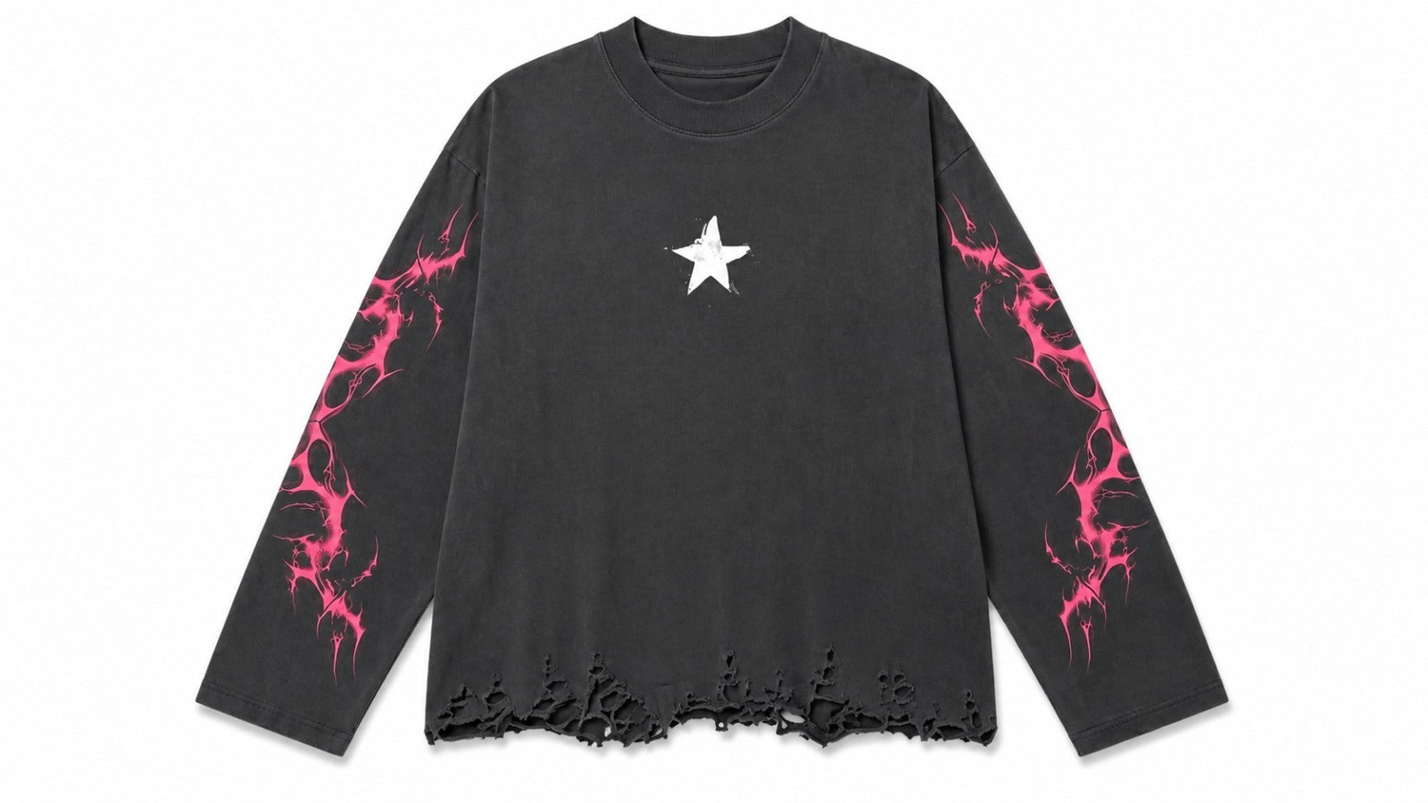 4DOT - Fatality Distressed Long sleeve